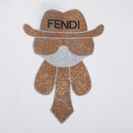 Tee Fendi Gentle White Ss2022
