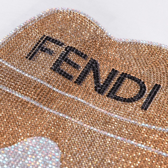 Tee Fendi Gentle White Ss2022