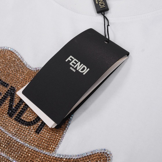 Tee Fendi Gentle White Ss2022