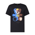 Tee Fendi Half Teddy Black Ss2022