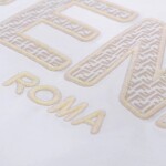 Tee Fendi Logo Basic White Ss2022