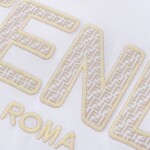 Tee Fendi Logo Basic White Ss2022
