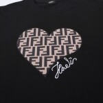 Tee Fendi Love Black Ss2022
