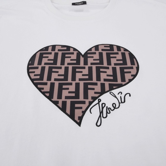 Tee Fendi Love White Ss2022