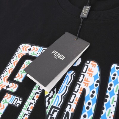 Tee Fendi Old Black Ss2022