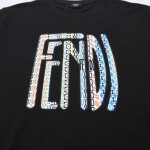 Tee Fendi Old Black Ss2022