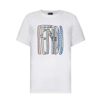 Tee Fendi Old White Ss2022