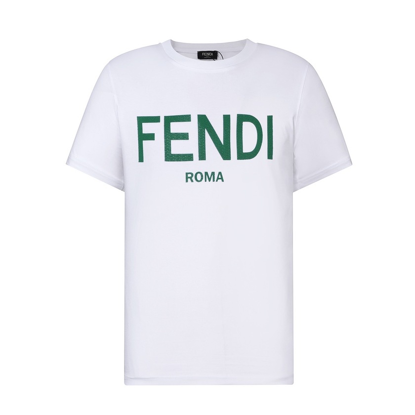 Tee Fendi Roma White Ss2022