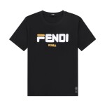 Tee Fendi Roma Yellow Black Ss2022