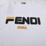 Tee Fendi Roman Yellow White Ss2022