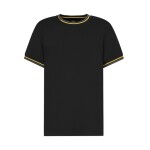 Tee Fendi Strap Neck Black Ss2022