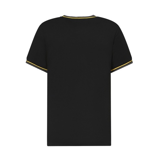 Tee Fendi Strap Neck Black Ss2022