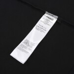 Tee Fendi Strap Neck Black Ss2022