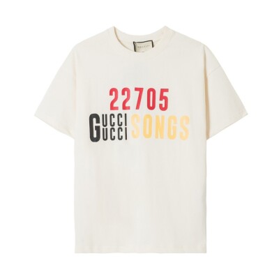 Tee Gucci 22705 White Ss 2022