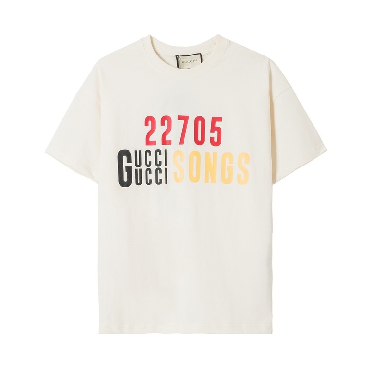 Tee Gucci 22705 White Ss 2022