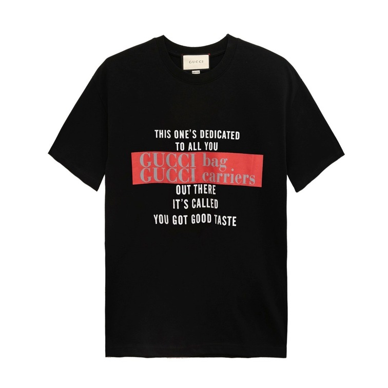 Tee Gucci Bag Black Ss 2022