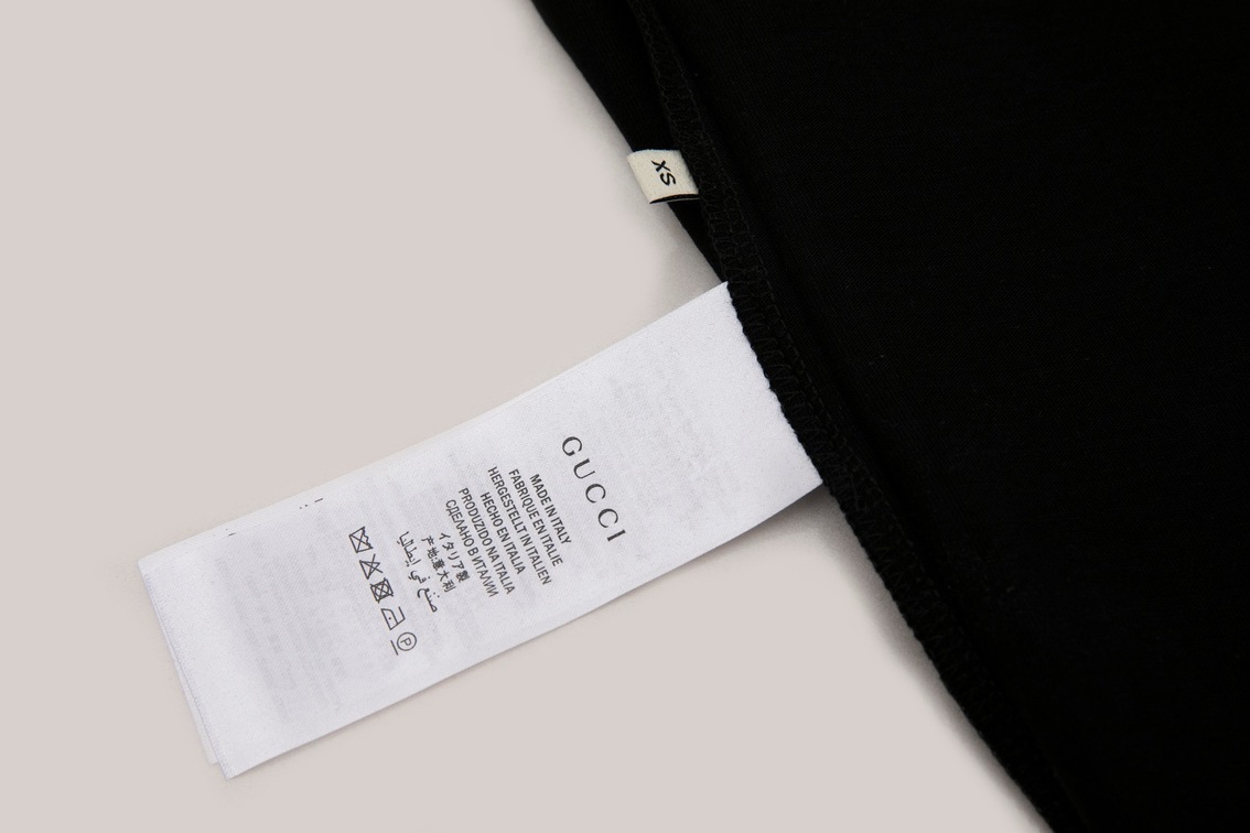 Tee Gucci Bag Black Ss 2022