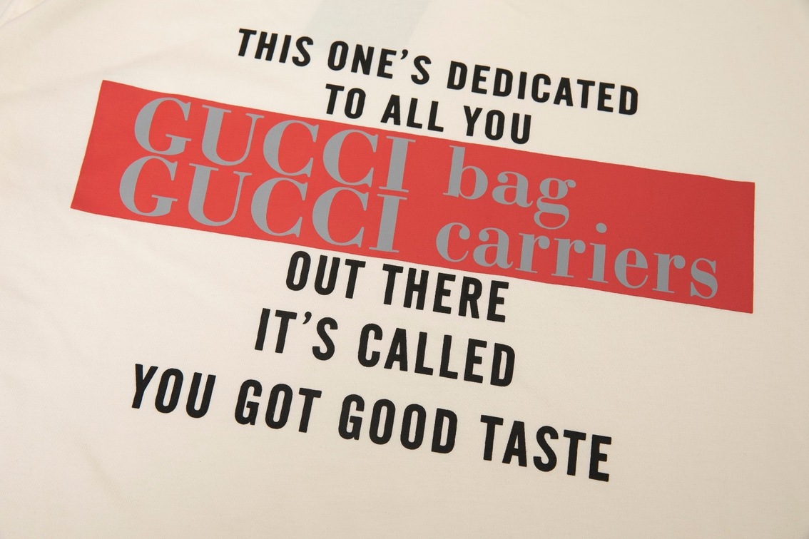 Tee Gucci Bag White Ss 2022
