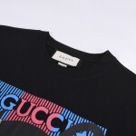 Tee Gucci Box Logo Black Cat Black Ss2022