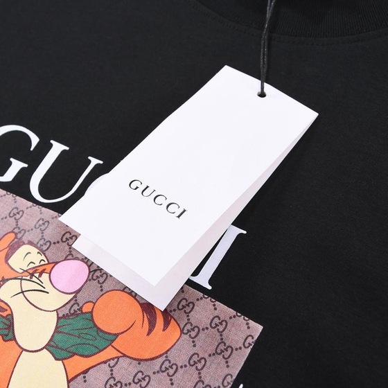 Tee Gucci Box Logo Tiger Black Ss2022