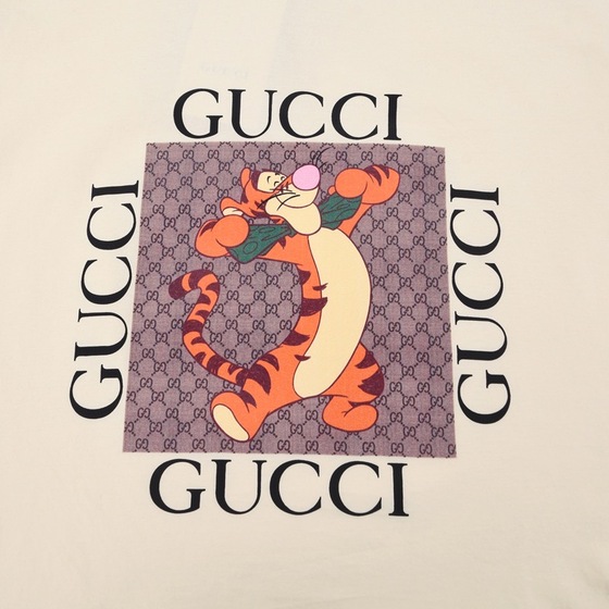 Tee Gucci Box Logo Tiger White Ss2022
