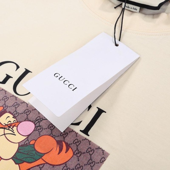 Tee Gucci Box Logo Tiger White Ss2022
