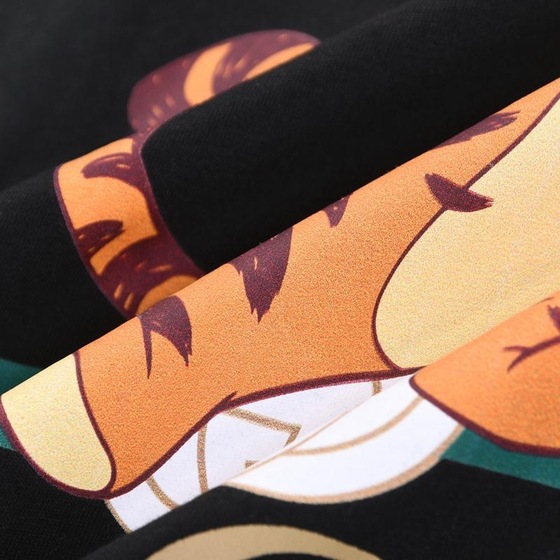 Tee Gucci Fake Logo Tiger Black Ss2022