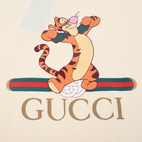 Tee Gucci Fake Logo Tiger Ss2022
