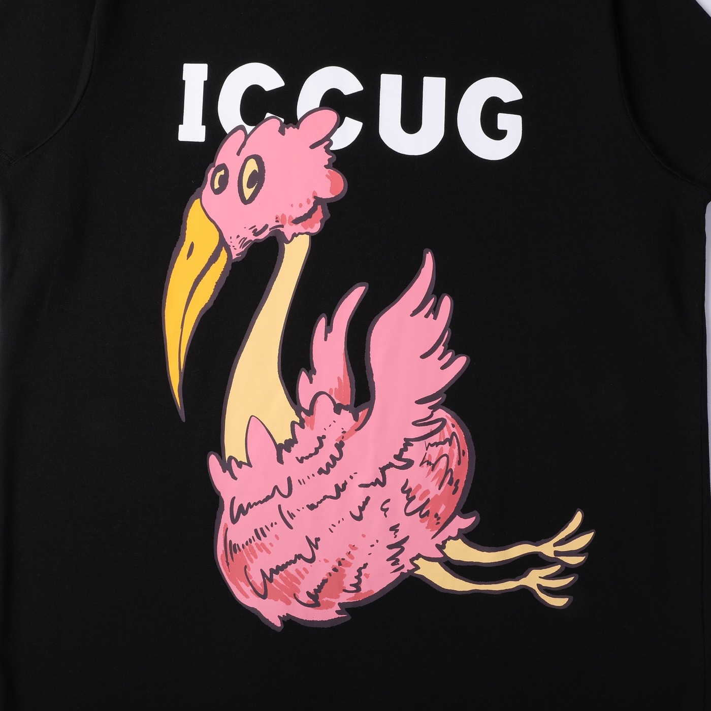 Tee Gucci Flamingo Black Ss2022