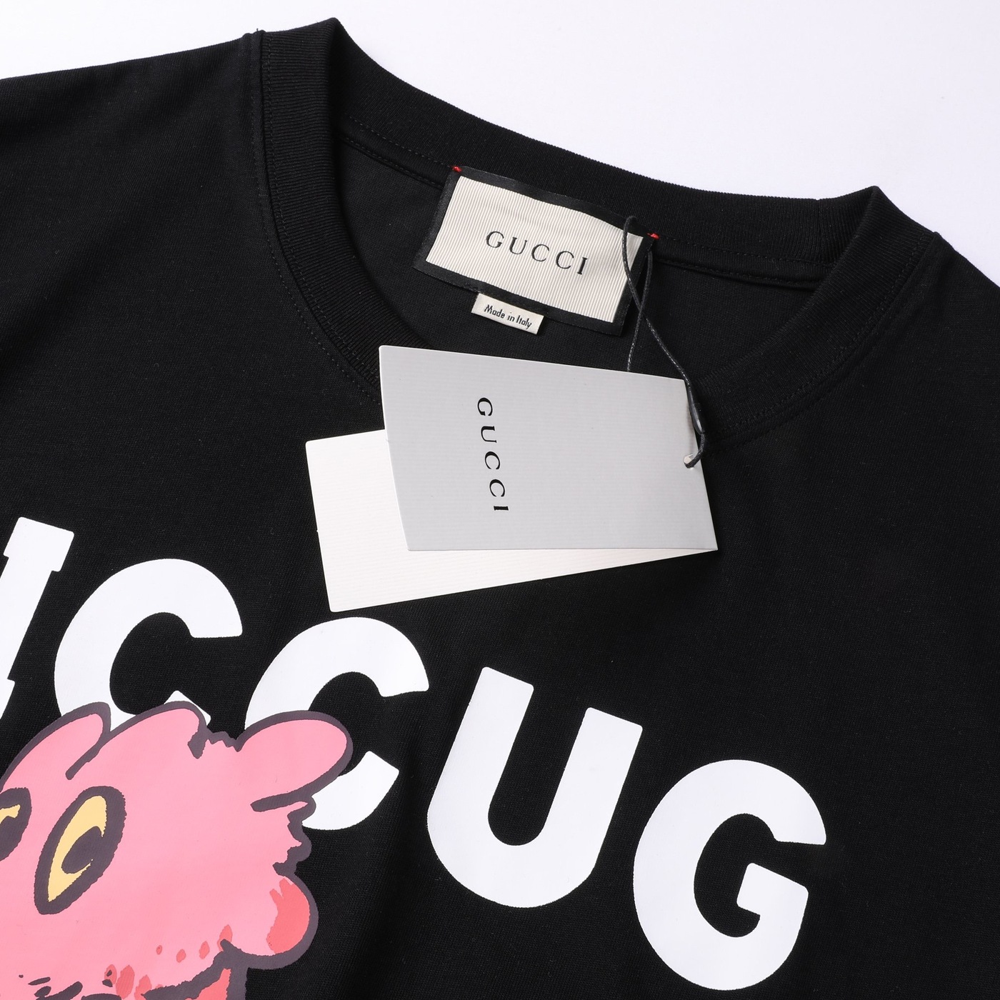 Tee Gucci Flamingo Black Ss2022