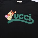 Tee Gucci Head Logo Tiger Black Ss 2022
