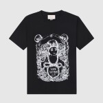 Tee Gucci Little Girl Black Ss2022