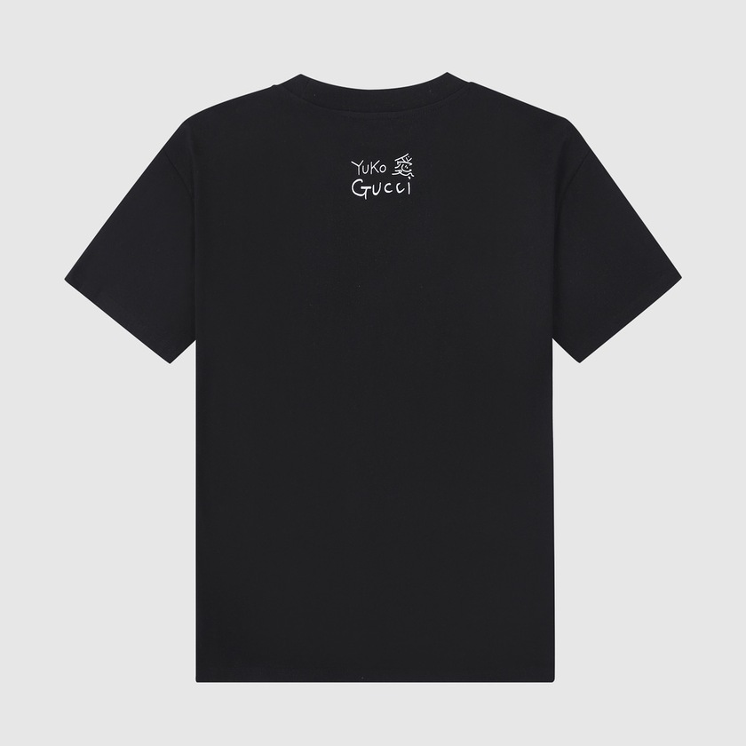 Tee Gucci Little Girl Black Ss2022
