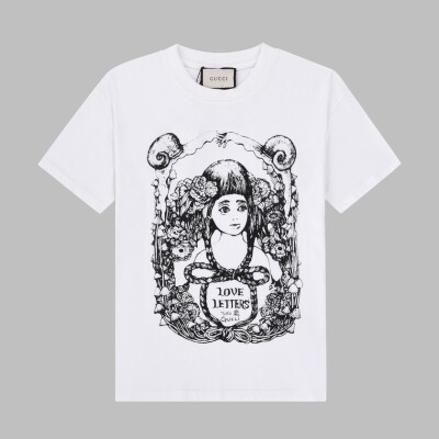 Tee Gucci Little Girl White Ss2022