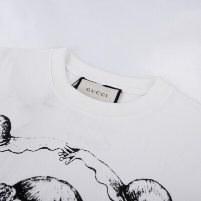Tee Gucci Little Girl White Ss2022