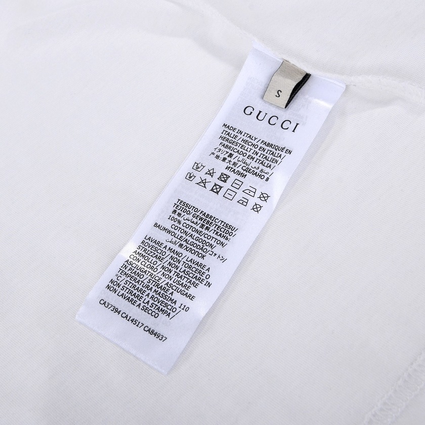 Tee Gucci Little Girl White Ss2022
