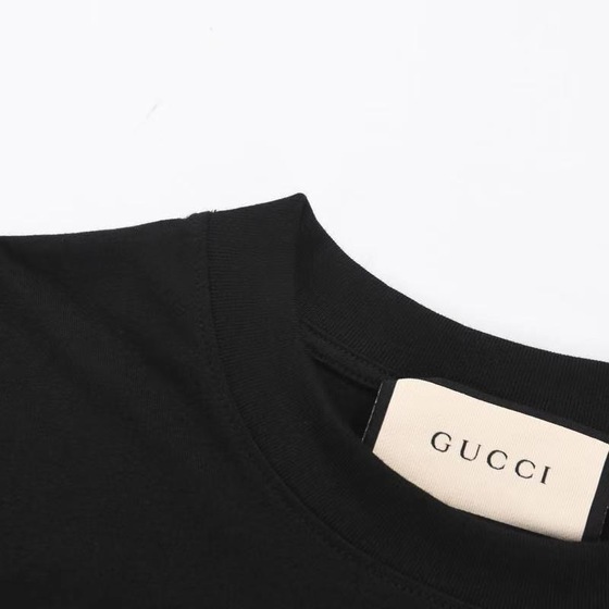 Tee Gucci Logo Black Ss2022