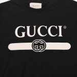 Tee Gucci Logo Black Ss2022