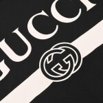 Tee Gucci Logo Black Ss2022