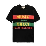 Tee Gucci Music Is Mine Black Ss 2022