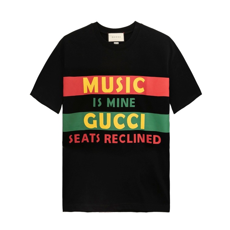 Tee Gucci Music Is Mine Black Ss 2022