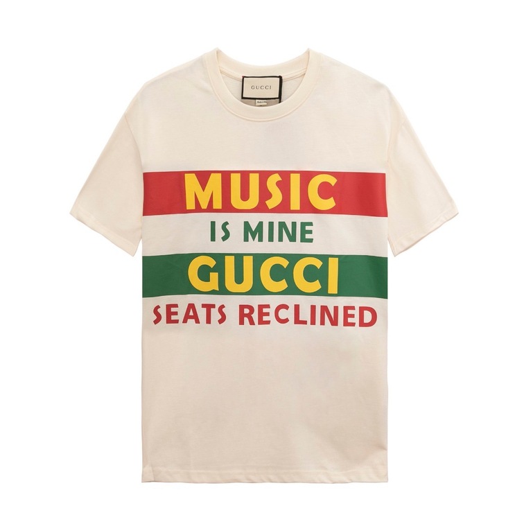 Tee Gucci Music Is Mine White Ss 2022