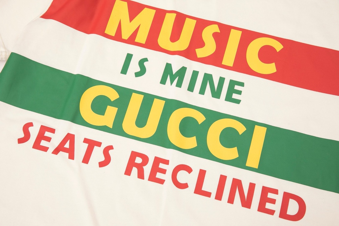Tee Gucci Music Is Mine White Ss 2022