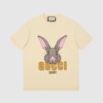 Tee Gucci Rabbit White Ss2022