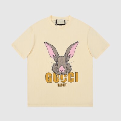Tee Gucci Rabbit White Ss2022