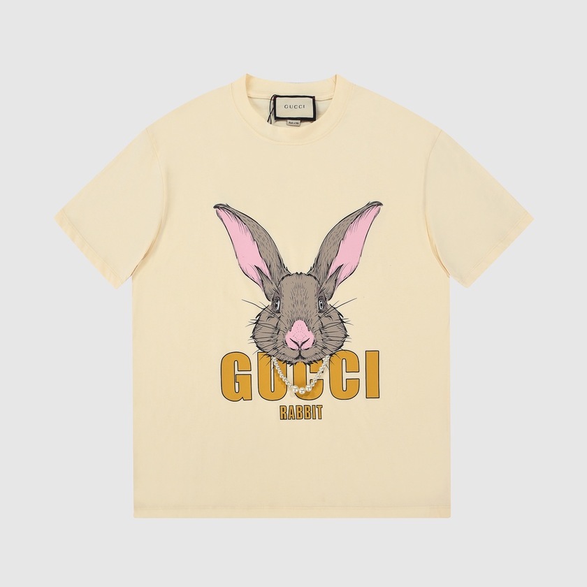 Tee Gucci Rabbit White Ss2022