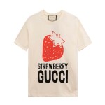 Tee Gucci Strawberry White Ss2022