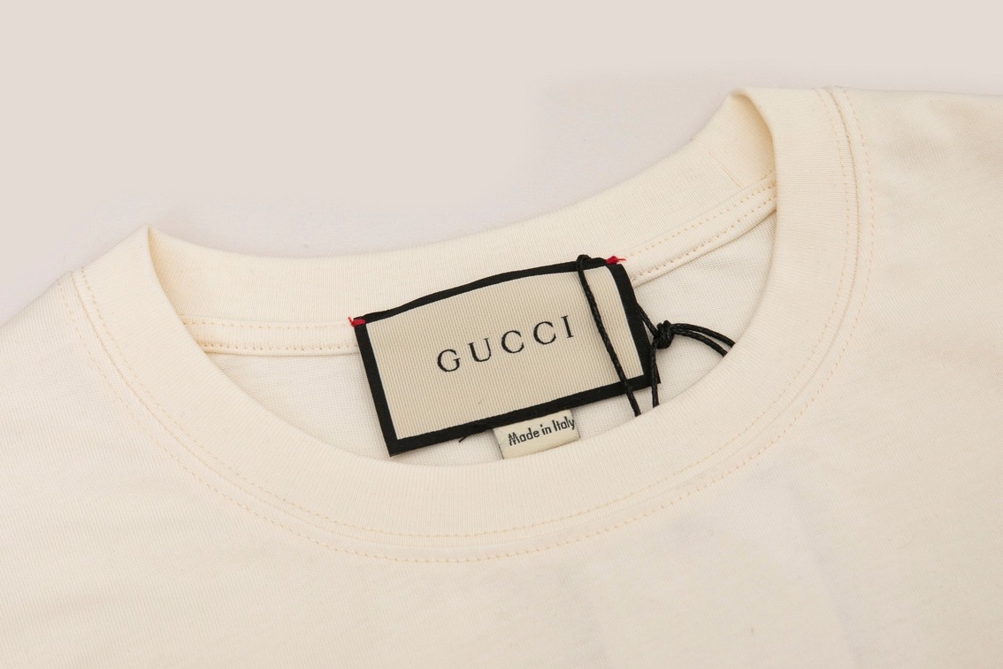 Tee Gucci Strawberry White Ss2022