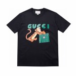 Tee Gucci Tiger 100 Black Ss2022