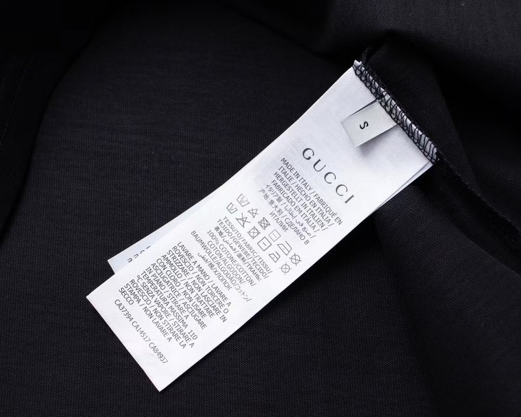 Tee Gucci Tiger 100 Black Ss2022